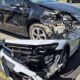foto: accident rutier la alba iulia, în zona kaufland ampoi.