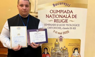 foto: elev al seminarului teologic ortodox din alba iulia, premiul