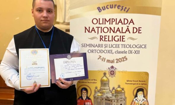 foto: elev al seminarului teologic ortodox din alba iulia, premiul