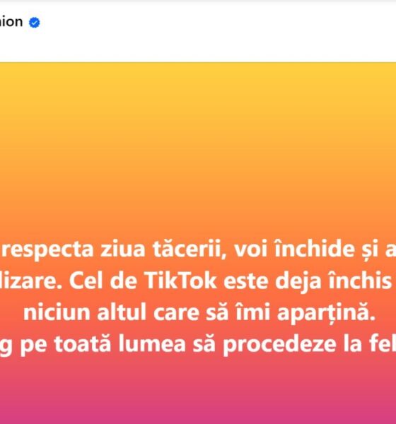 george simion și a închis contul de tiktok și a anunțat