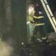 foto: femeie de 91 de ani, salvată din flăcări, la