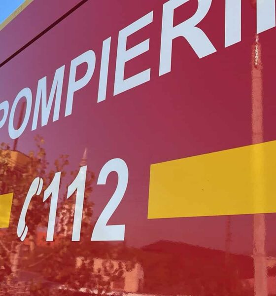 incendiu la pianu de sus. focul a cuprins o anexă