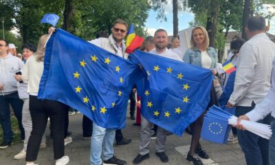 live video: miting pro european pe străzile din alba iulia. oamenii pleacă