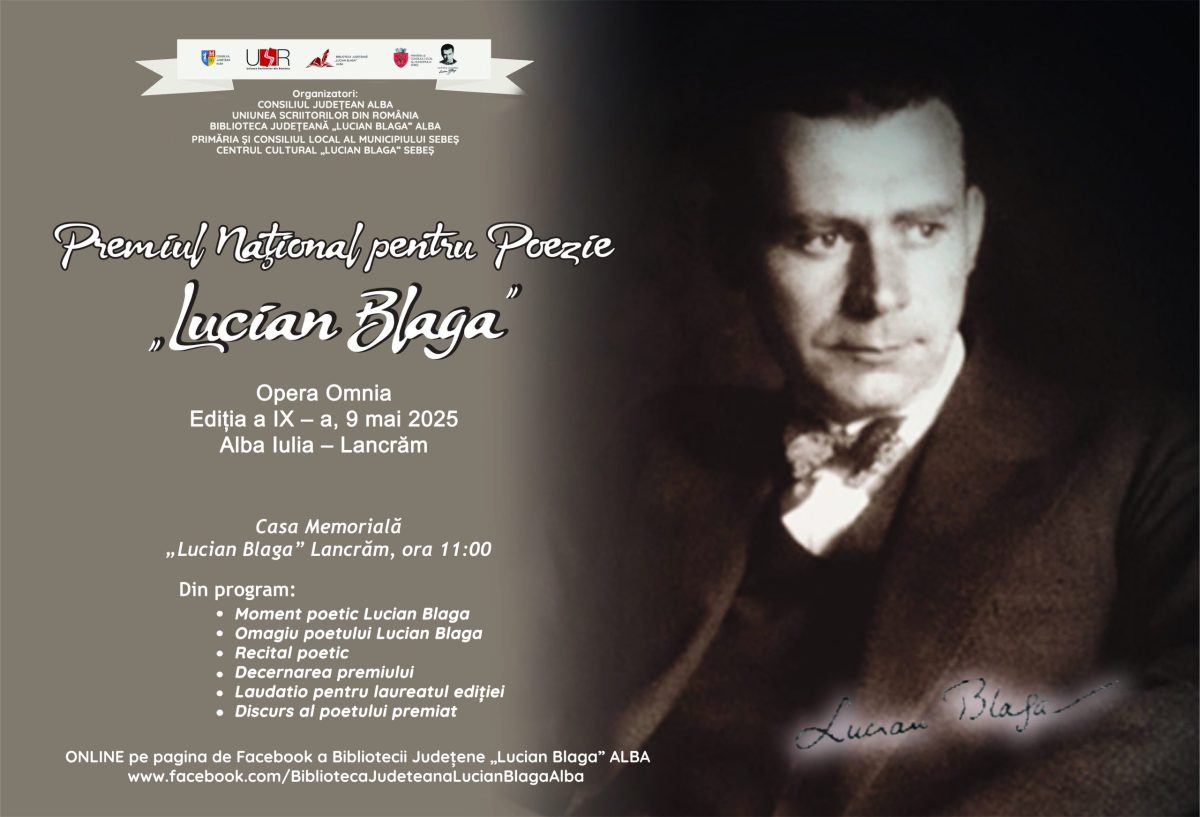 nume de prestigiu ale literaturii române contemporane, la lancrăm. premiul
