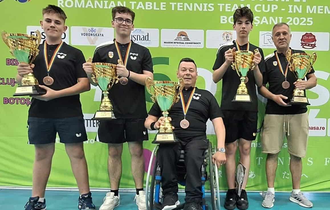 performanță extraordinară pentru județul alba, la cupa națională de tenis