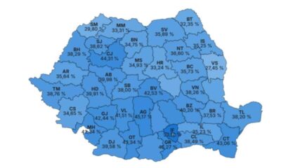 prezența la vot alegeri prezidențiale 2025 ora 18.00 în alba: