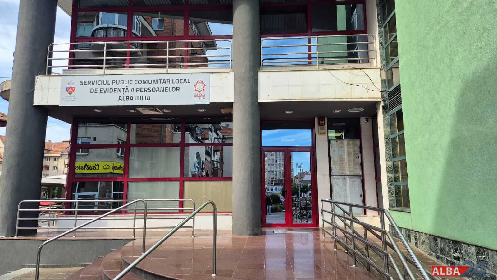 program special la serviciul de evidența persoanelor alba iulia, în