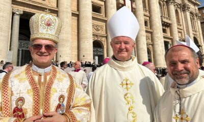 trei ierarhi români, prezenți la vatican la începutul slujirii petrine