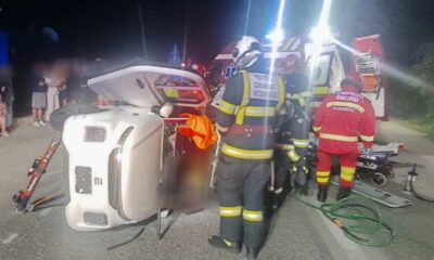 update foto: accident grav pe dn 67c la petrești. o