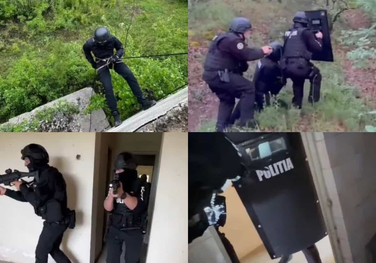 video: cum se antrenează polițiștii de la serviciul pentru acțiuni