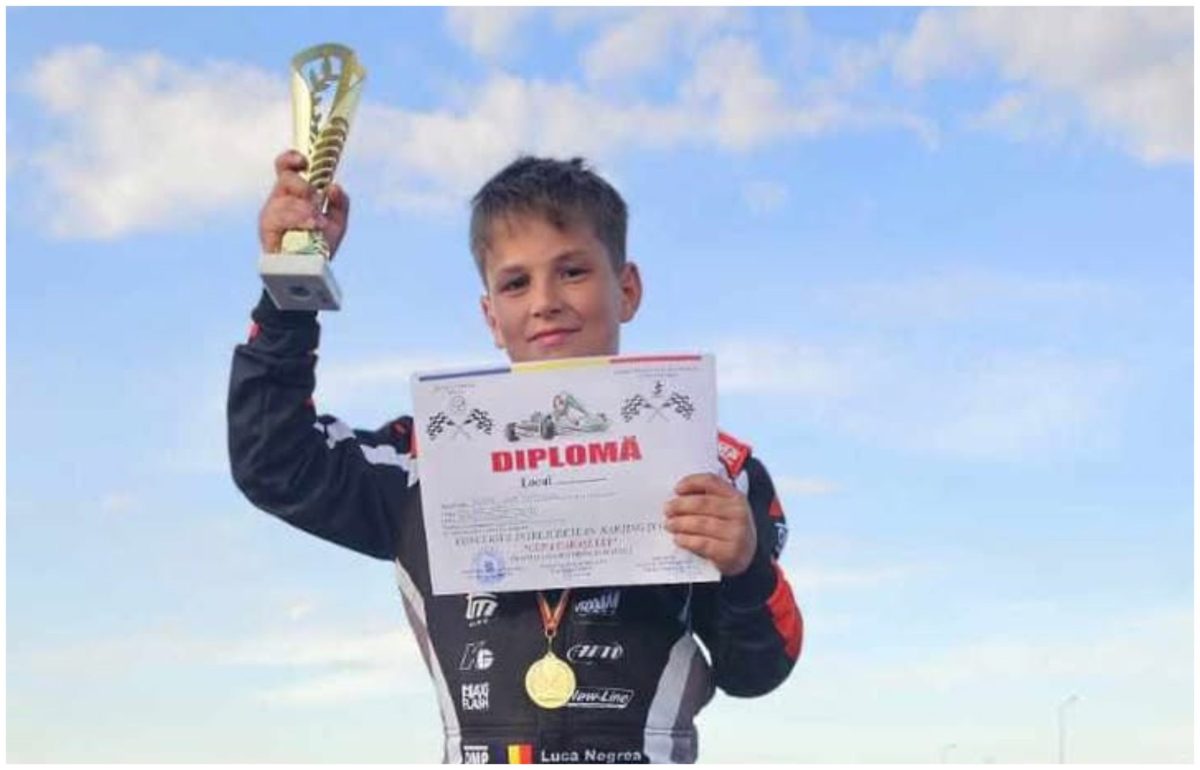 video: luca negrea, micul pilot din câmpeni, debut victorios la