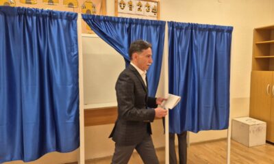 video: președintele consiliului județean alba, ion dumitrel, a votat la