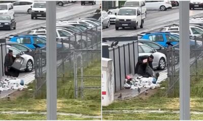 video Știrea ta nesimțire la alba iulia: un bărbat a