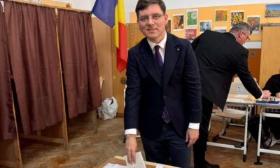 vicepreședintele parlamentului european a votat la o secție din aiud.