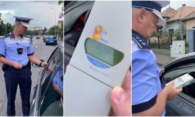 zeci de șoferi testați pentru alcool și droguri în alba.