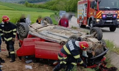 accident la baranca: trei tinere au ajuns la spital după