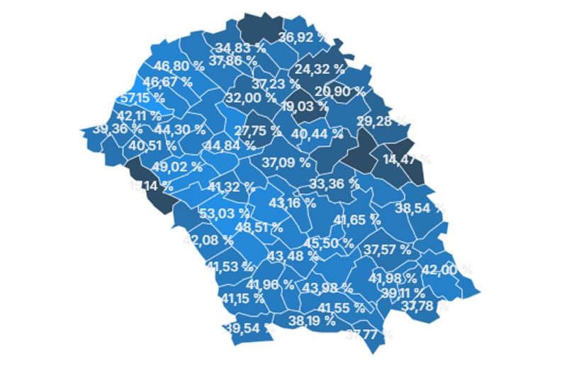 alegeri prezidențiale 2025: botoșaniul, între ultimele două județe din țară