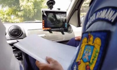 „haiduc” din vorona, dat jos de la volan de polițiști.