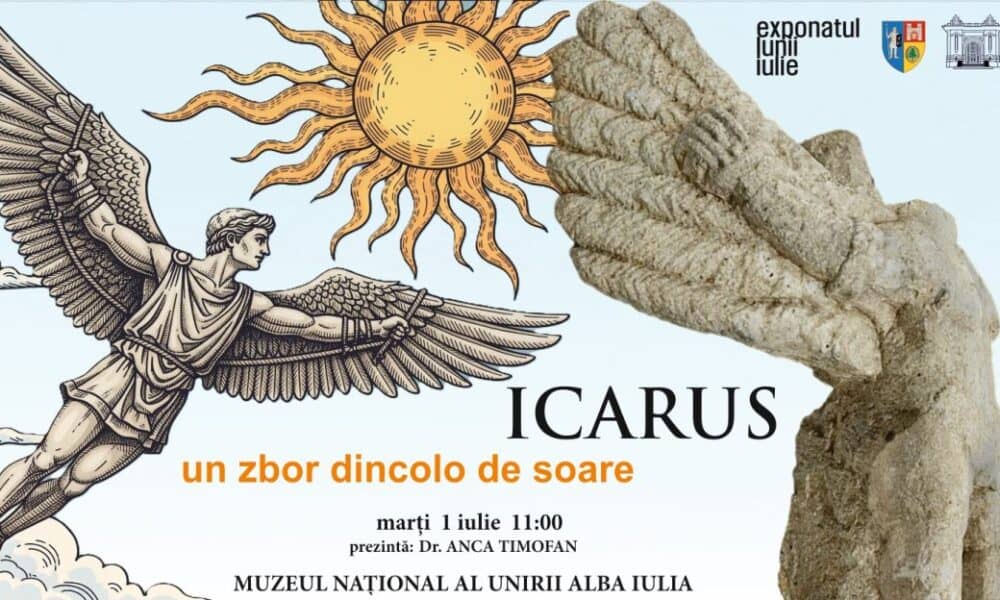 marți: icarus la apulum – mitul zborului și o reprezentare