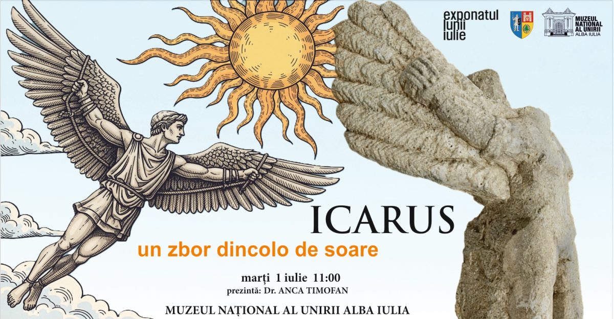 marți: icarus la apulum – mitul zborului și o reprezentare