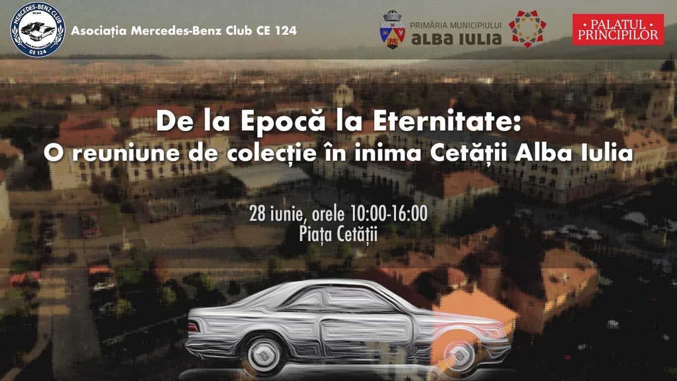 sÂmbĂtĂ: „de la epocă la eternitate”. expoziție cu mașini mercedes benz