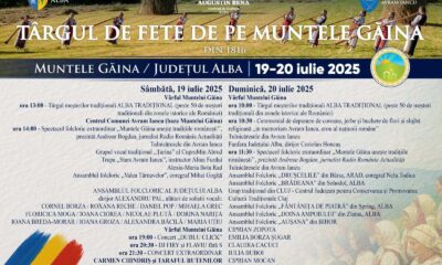 19 20 iulie: târgul de fete de pe muntele găina –