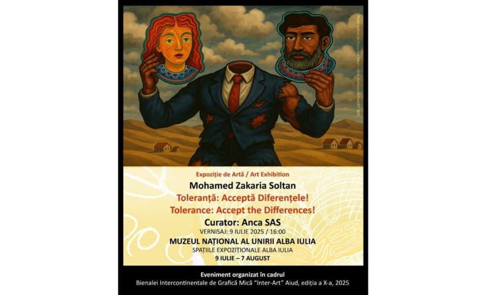 expoziția „tolerance: accept the differences” semnată de artistul egiptean mohamed