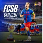 fcsb – cfr cluj, derby în supercupa româniei la fotbal.