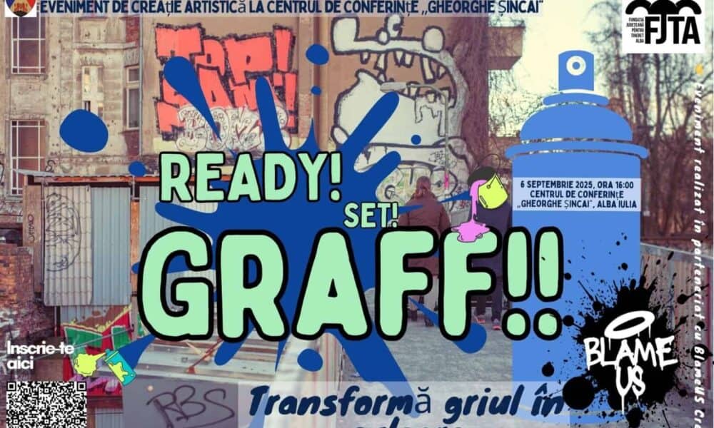 6 septembrie: „transformă griul în culoare”, eveniment de creație artistică