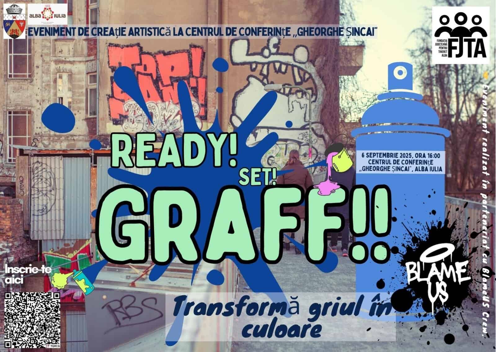 6 septembrie: „transformă griul în culoare”, eveniment de creație artistică