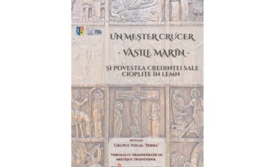 miercuri: vernisajul expoziției „un meșter crucer – vasile marin –