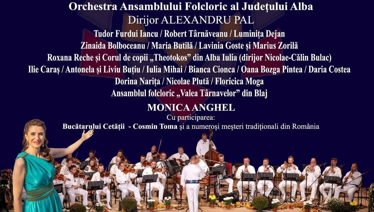 „suflet de român”, spectacol folcloric la alba iulia, duminică, în