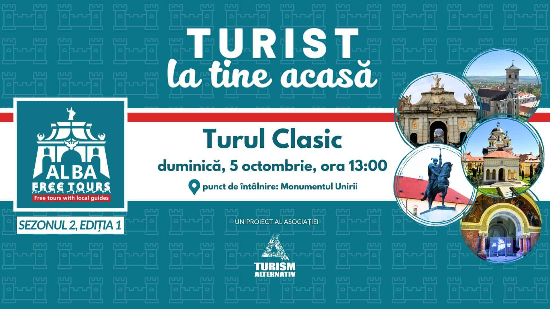 duminică, 5 octombrie: alba free tours – turist la tine
