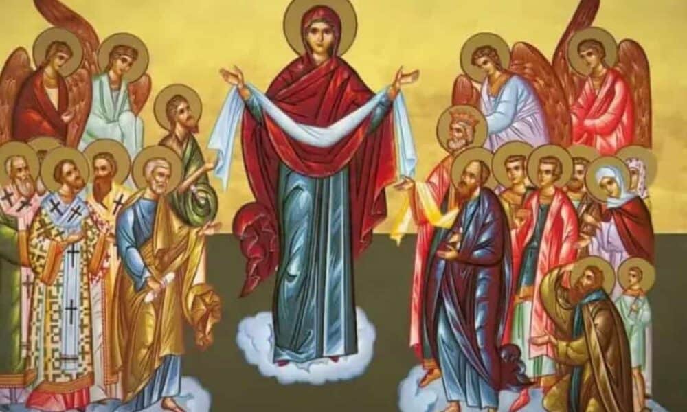 1 octombrie – acoperământul maicii domnului – sărbătoare importantă pentru