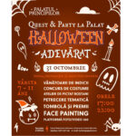 31 octombrie: „quest & party la palat” – petrecere tematică