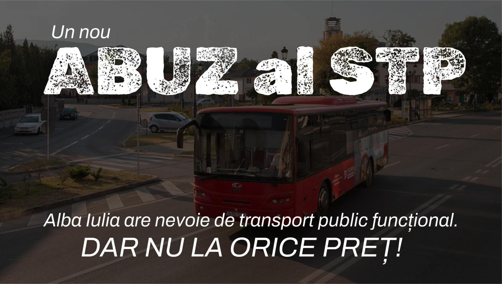primăria alba iulia, în „război” cu operatorul de transport stp.
