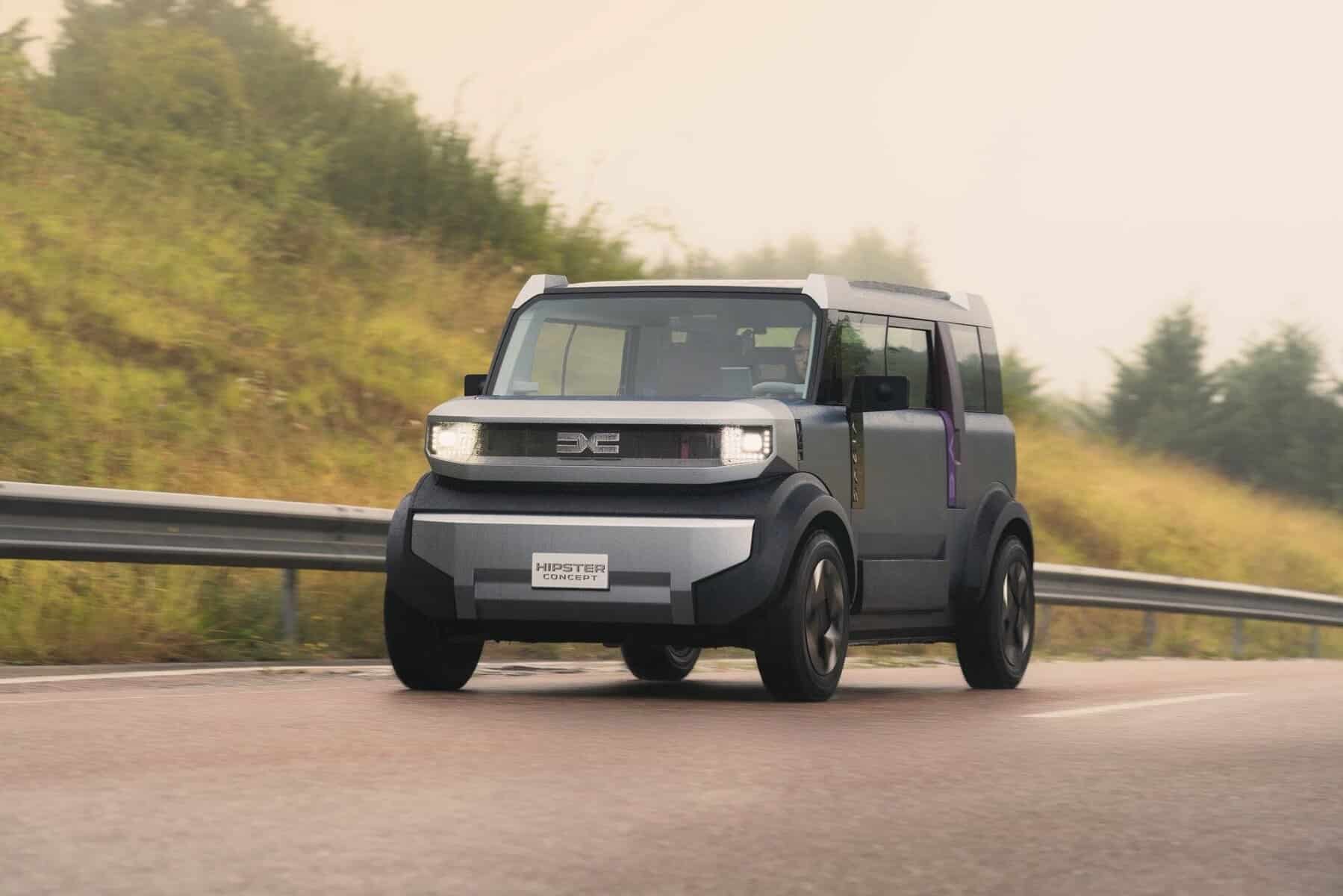 video: dacia a prezentat noul concept „hipster”, mini mașina electrică care