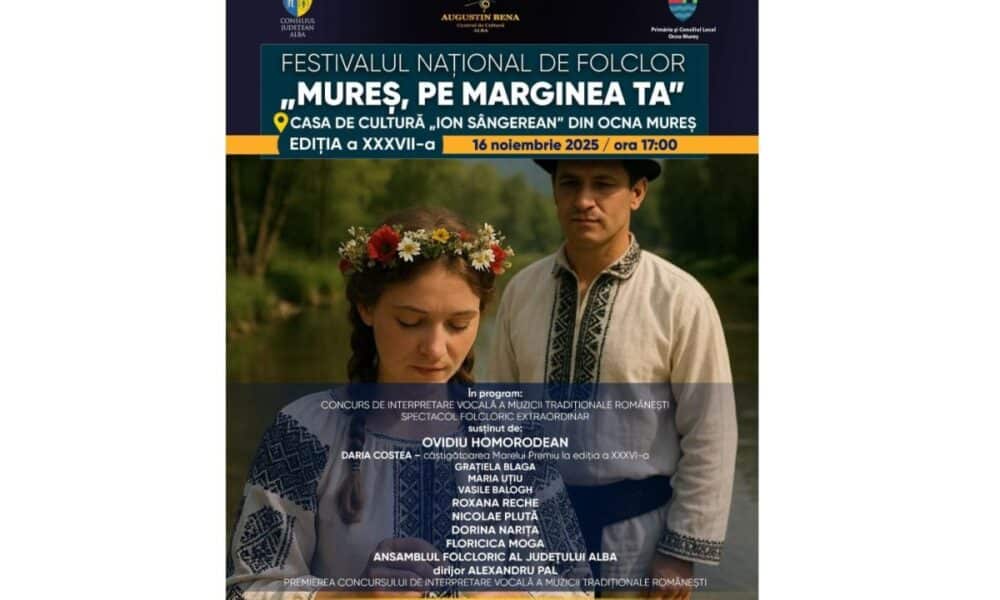 duminică: festivalul de folclor „mureș, pe marginea ta”. tradiție, tineri