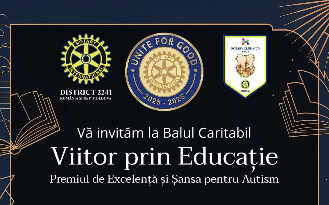 rotary club aiud organizează balul caritabil „viitor prin educație –