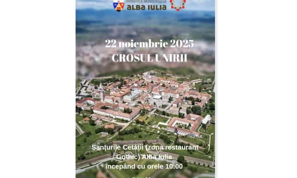 sâmbătă: crosul unirii – ediția 56, la alba iulia. competiție