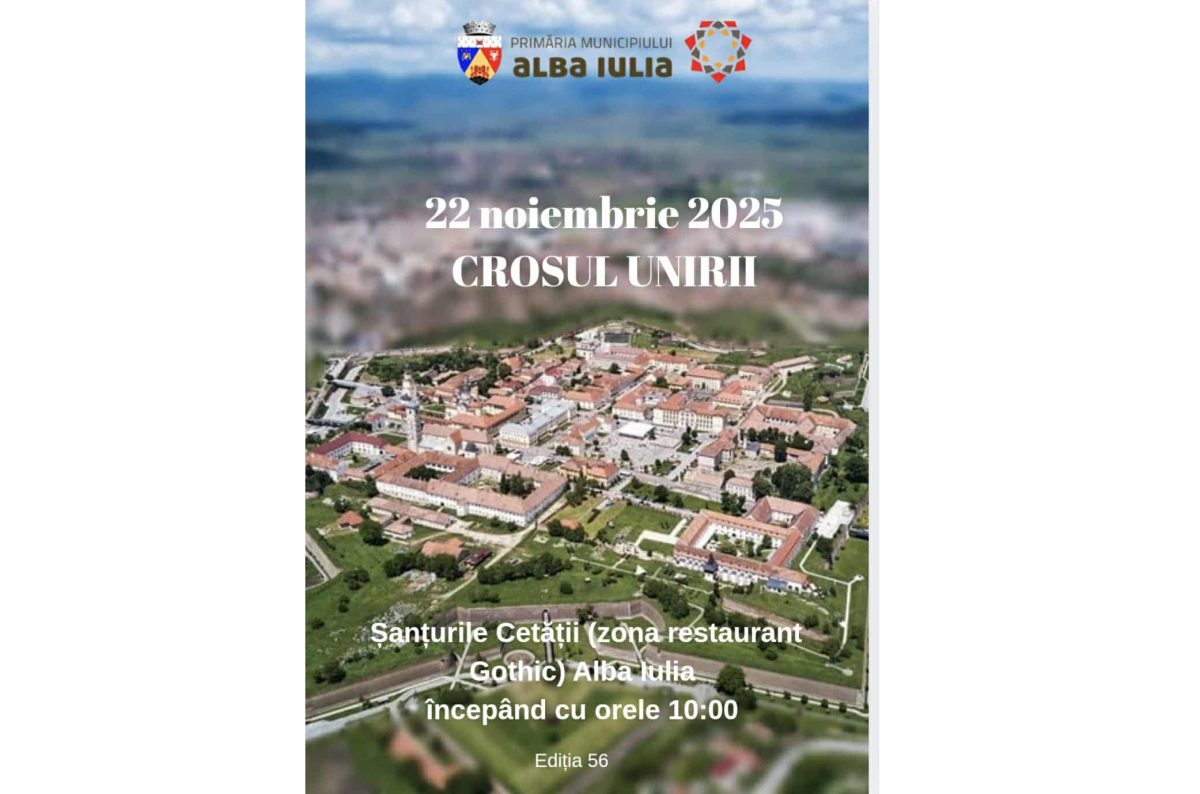 sâmbătă: crosul unirii – ediția 56, la alba iulia. competiție
