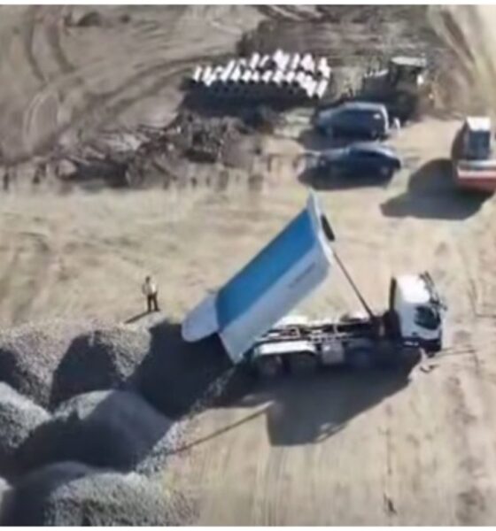 video: autostrada sibiu – pitești. constructorul a mobilizat în șantierul