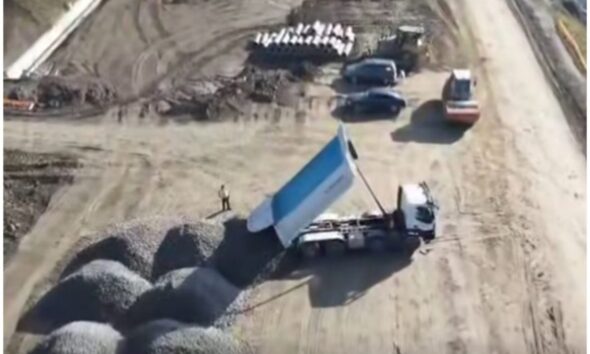 video: autostrada sibiu – pitești. constructorul a mobilizat în șantierul