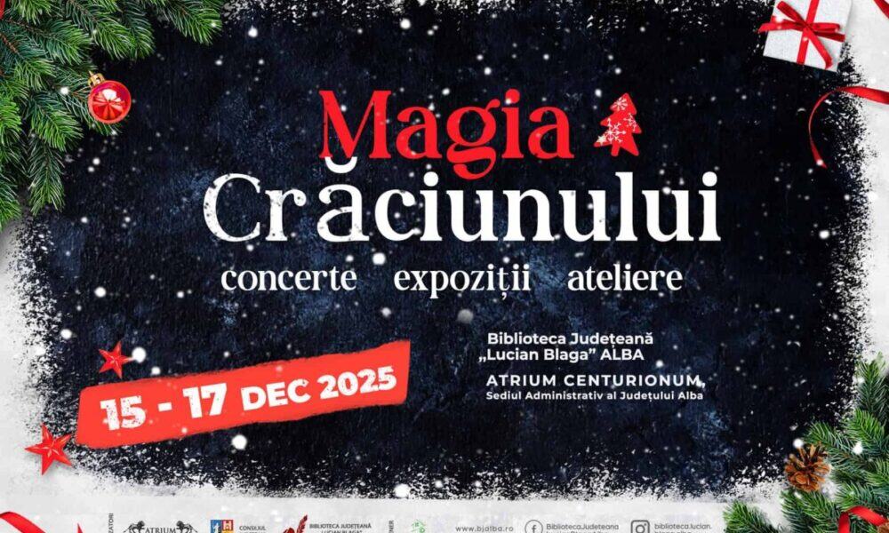 15 17 decembrie: „magia crăciunului” cu expoziții, ateliere și concerte de