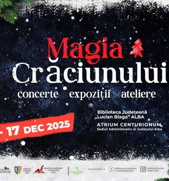 15 17 decembrie: „magia crăciunului” cu expoziții, ateliere și concerte de