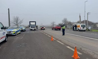 foto: acțiune în sistem „releu” pe dn 1, în alba.
