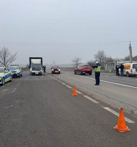 foto: acțiune în sistem „releu” pe dn 1, în alba.