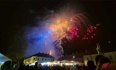 video: spectacol de artificii la alba iulia – 1 decembrie