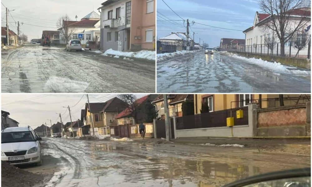 foto Știrea ta: părinți nevoiți să „înoate” în noroi pentru
