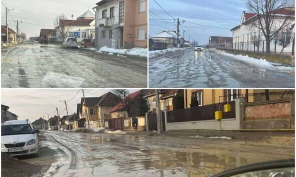 foto Știrea ta: părinți nevoiți să „înoate” în noroi pentru